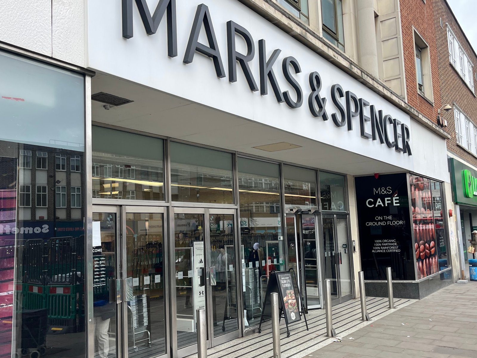 Marks And Spencer Lewisham Opening Times